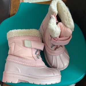 Toddler girl snow boots